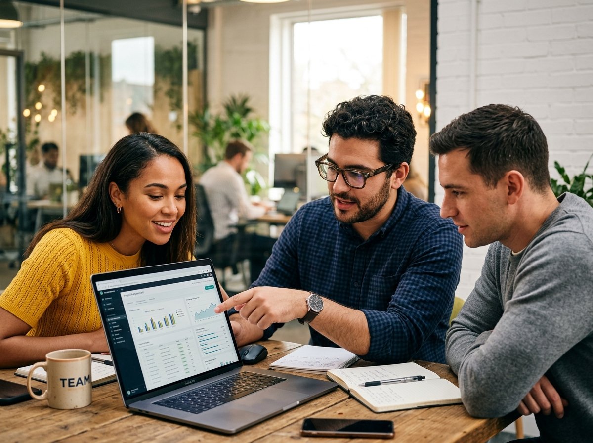 Team collaboration meeting